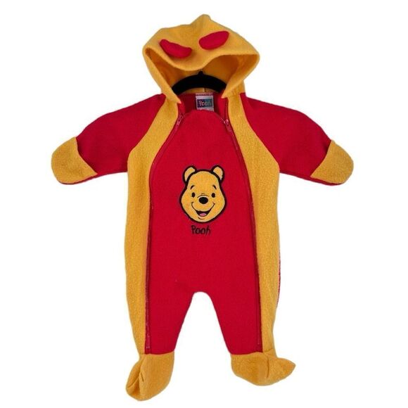 Vintage Disney Pooh One Piece Costume 0-6 months - Picture 1 of 9